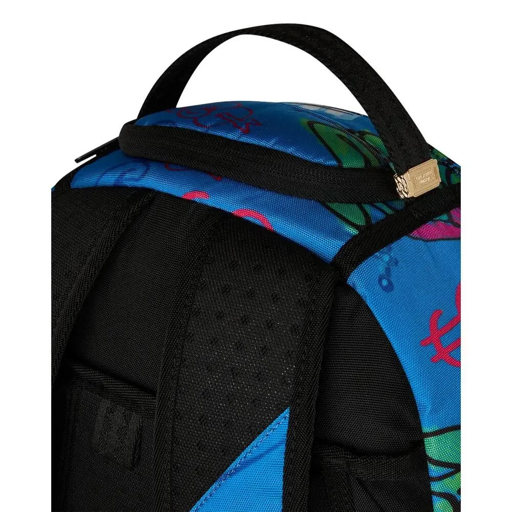Sprayground Monopoly Grab & Go Go Go Backpack Unisex Blue Shoulder Strap SPR376